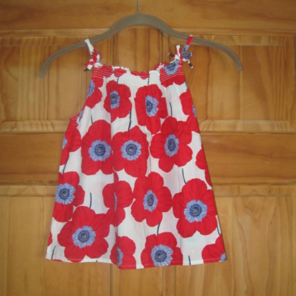 5/$20 Girls OshKosh B'gosh Red Poppy Tank Top